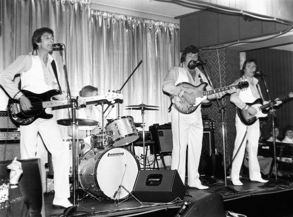 Not really a 'past band', Biff with Dennis, Stuart and Johnny form The  Collier Dixon Line 
